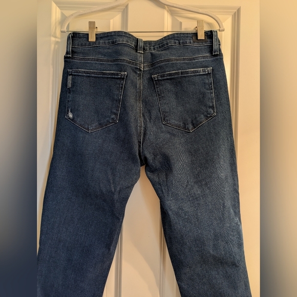 PAIGE Women's Jeans Amber 31 Raw Hem Cropped - Picture 4 of 16